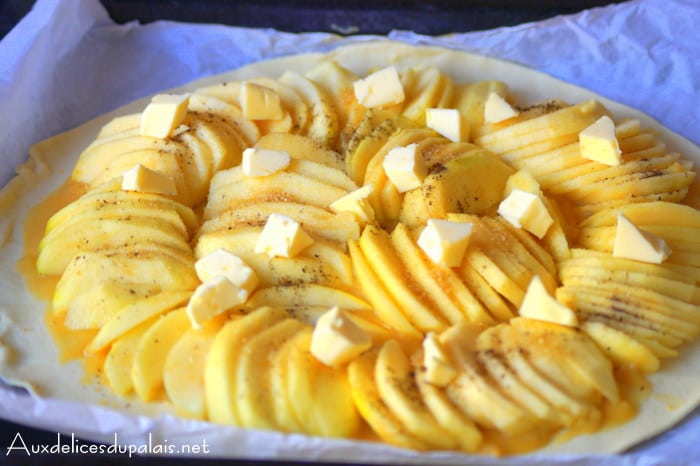 Tarte fine aux pommes