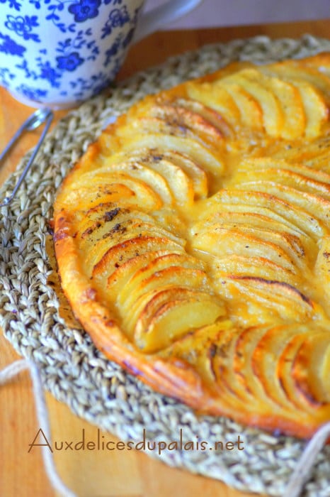 Tarte fine aux pommes facile et rapide