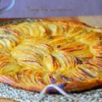 Tarte fine aux pommes caramélisées