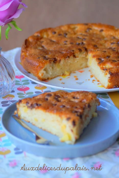 Gâteau aux pommes sans oeufs (au yaourt)