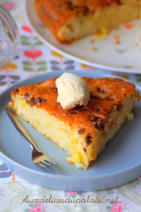 Gâteau aux pommes sans oeufs (au yaourt)