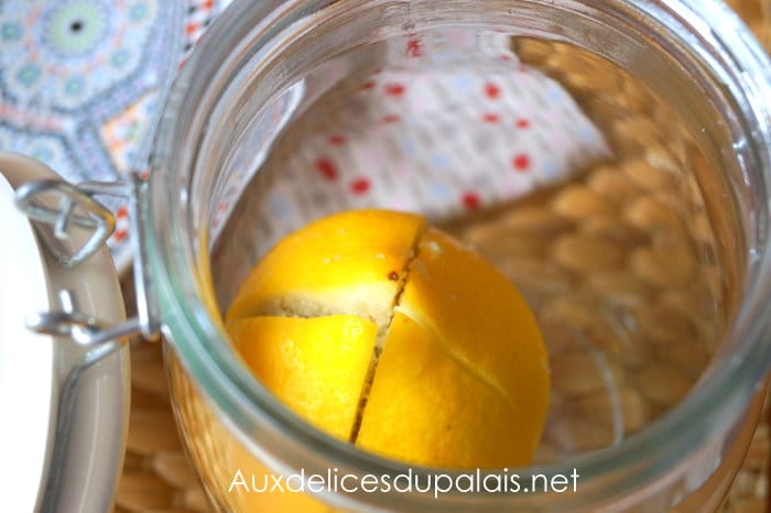 Citron confit salé recette marocaine