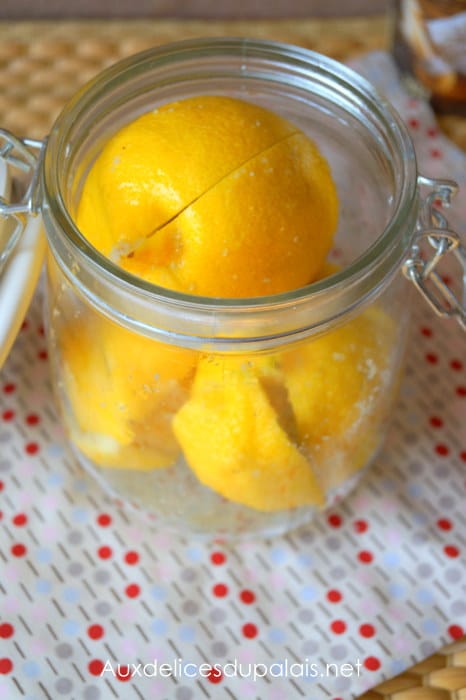 Citron confit au sel marocain