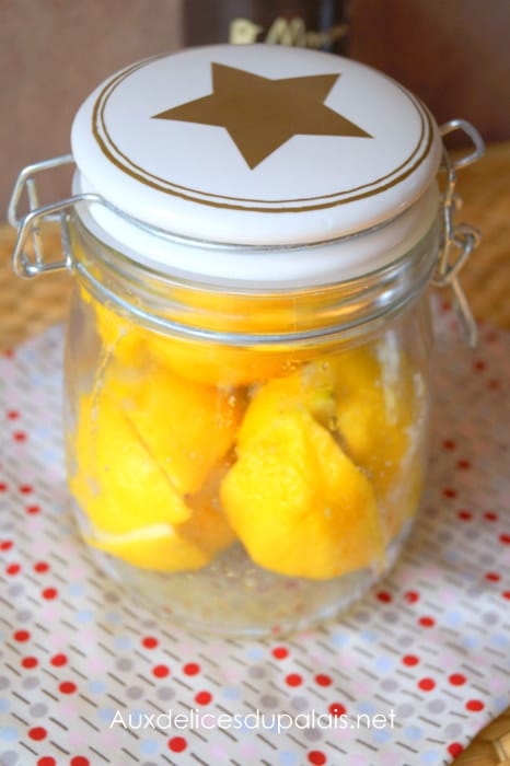 Citron confit au sel marocain