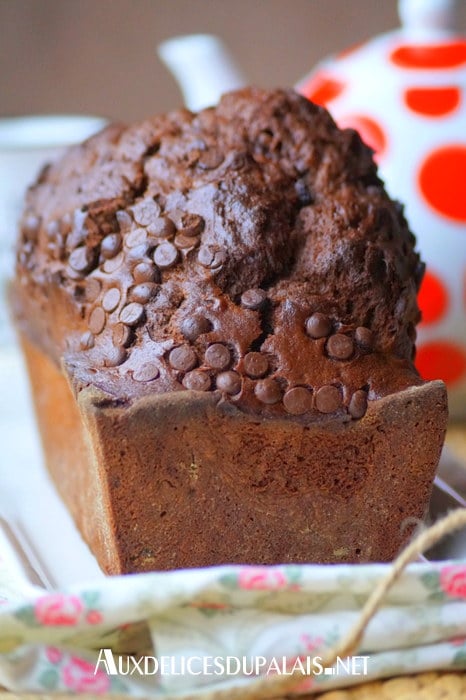 Cake banane chocolat (bien gonflé et moelleux)