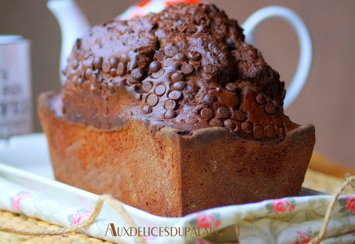 Cake au chocolat (bien gonflé et moelleux)