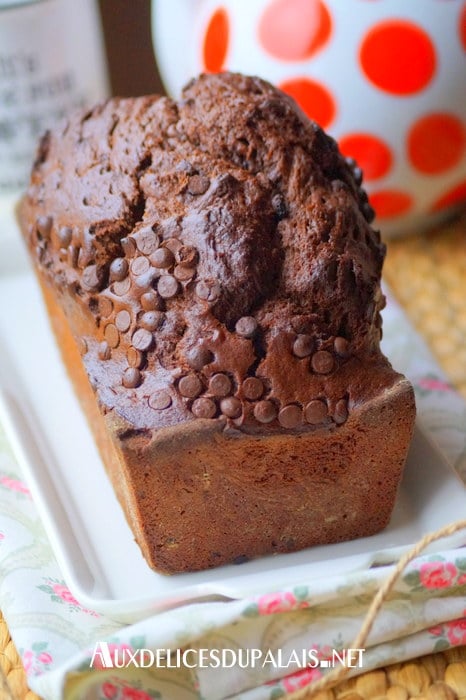 Cake banane chocolat (banana bread)