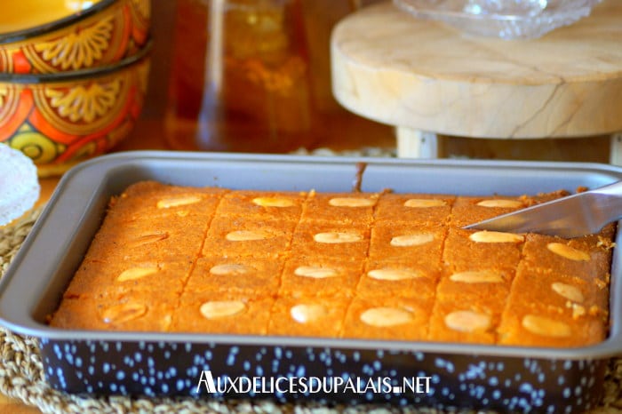 Namoura gâteau de semoule libanais