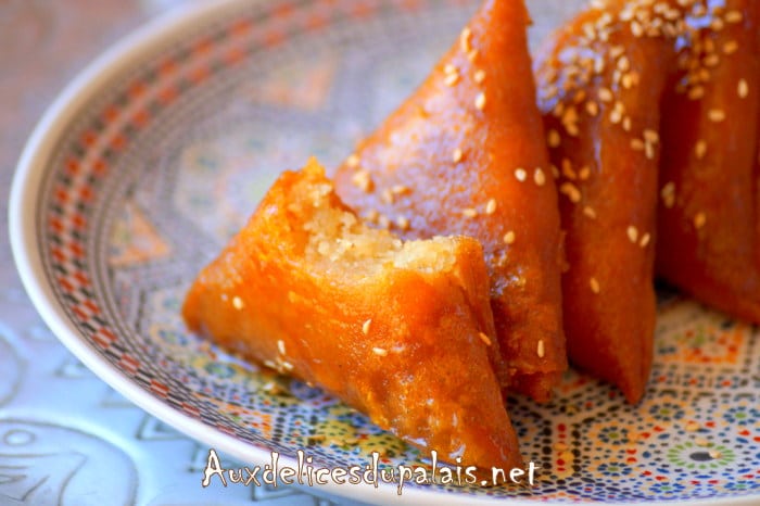 Samsa aux amandes gâteau algérien