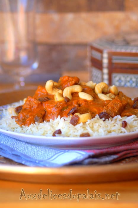 curry de boeuf à l'indienne
