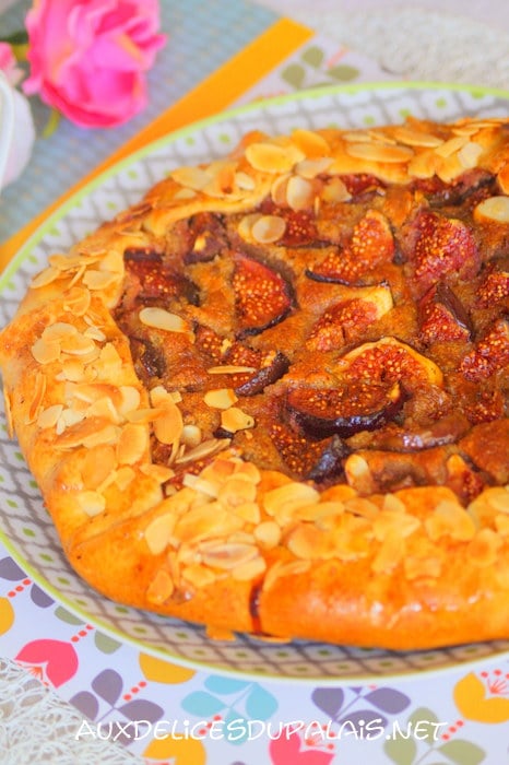 tarte aux figues et amandes