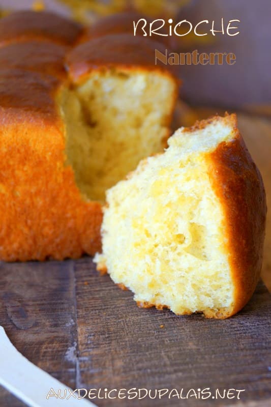 La brioche Nanterre, recette traditionnelle