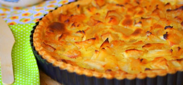 Tarte Normande Aux Pommes Pâte Feuilletée Aux Délices Du