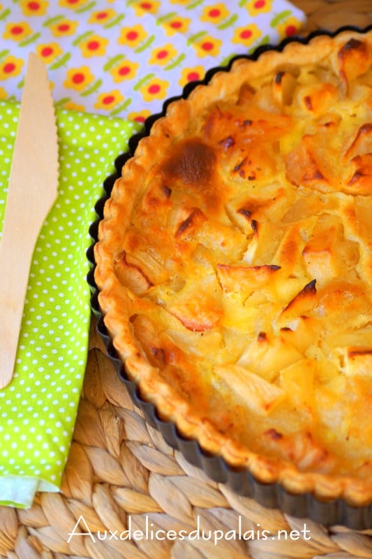 Tarte normande aux pommes facile