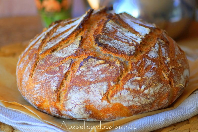 Pain cocotte bio au levain naturel