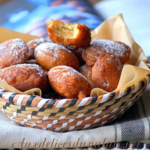Beignet express aux pommes