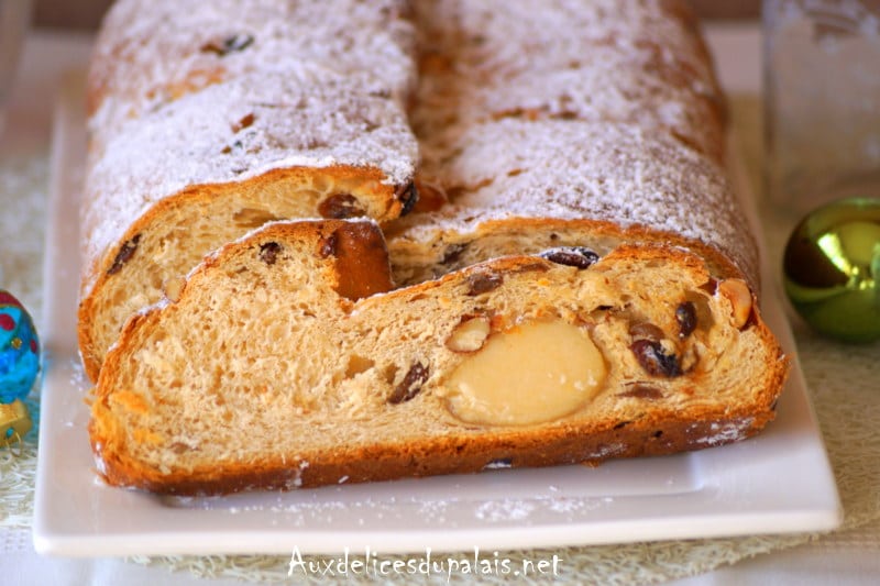 Recette des pays frontaliers : la brioche de Noël dite Stollen