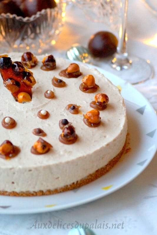 Cheesecake à la crème de marrons