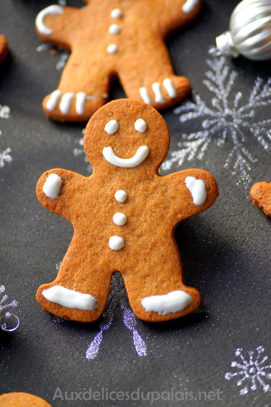 Biscuits bonhomme en pain d’épices