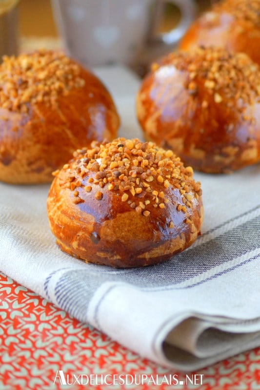 Brioche au praliné de Ludovic (Le meilleur pâtissier)