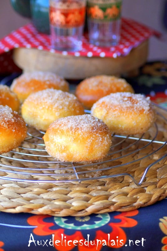 Beignets au sucre (sans friture)