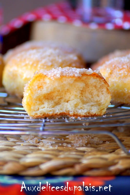 Beignets au sucre (sans friture)