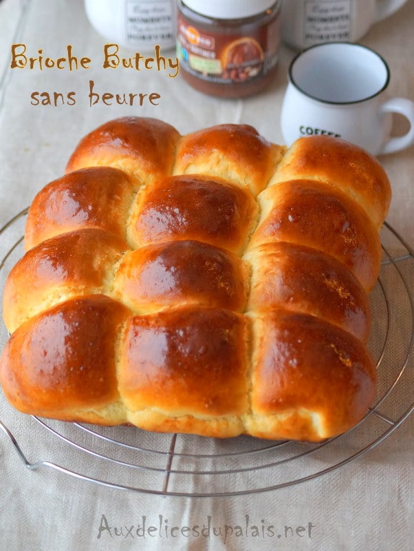 Brioche Butchy allemande sans beurre