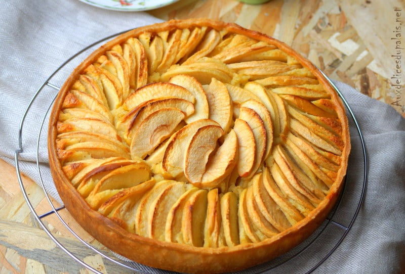 Tarte amandine aux pommes