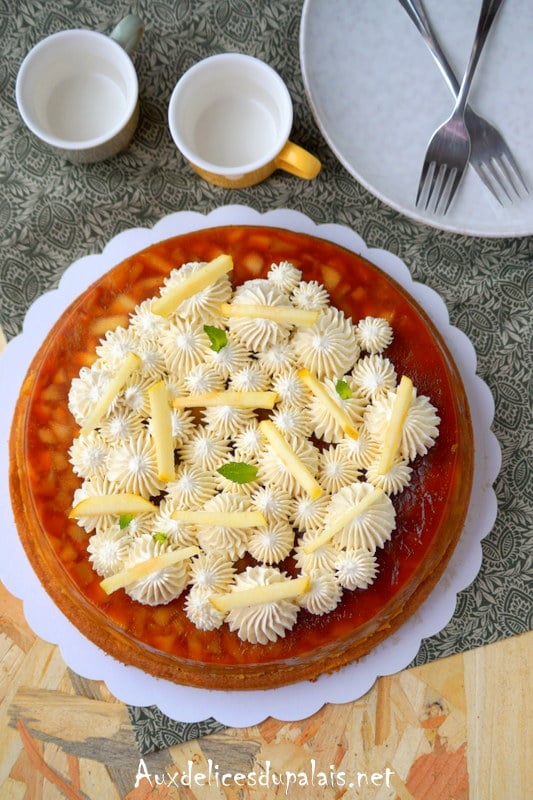 Tarte tatin revisitée façon Michalak