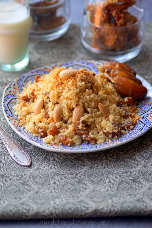 Seffa couscous sucré