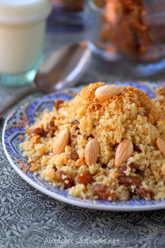 Couscous aux raisins secs