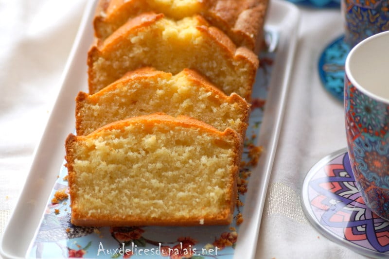 Cake à la crème fraîche au citron