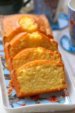 Cake à la crème fraîche au citron