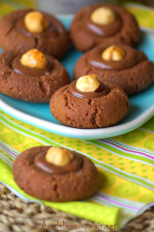 Biscuits fondants au Nutella, 3 ingrédients (Nutellotti)