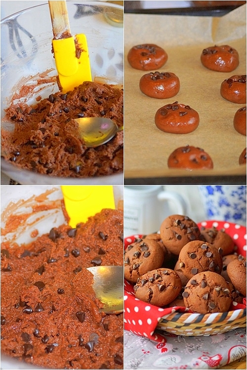 Biscuits fondants au chocolat (sans beurre)