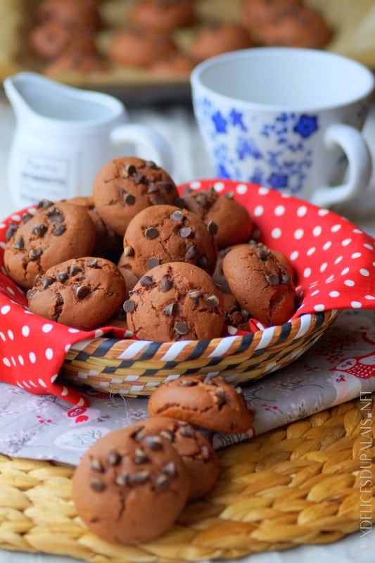 Sablés au chocolat au yaourt