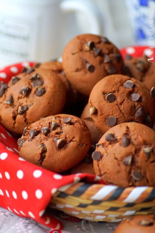 Biscuits tout chocolat au yaourt (sans beurre)