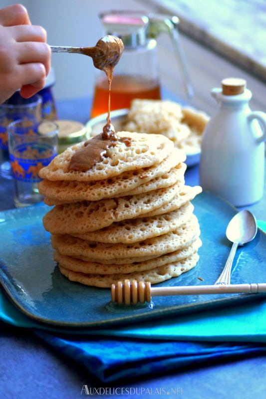 Crêpes à la farine de blé complet