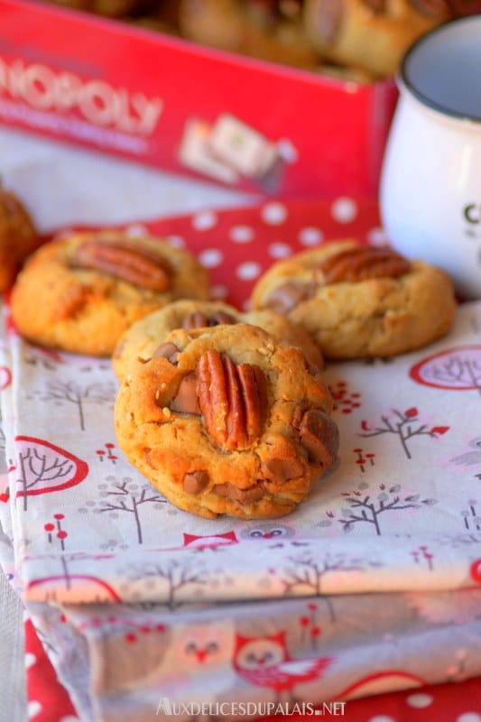 Cookies moelleux au chocolat et noix de pécan