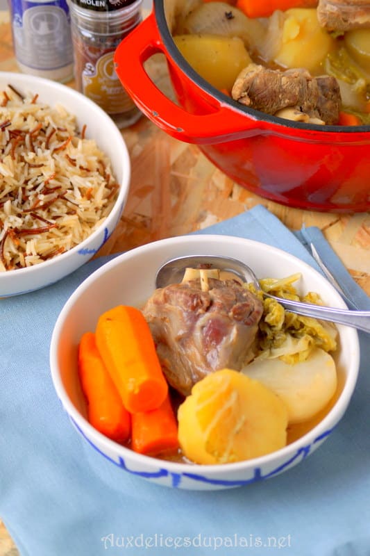 Cocotte de légumes façon Pot au feu