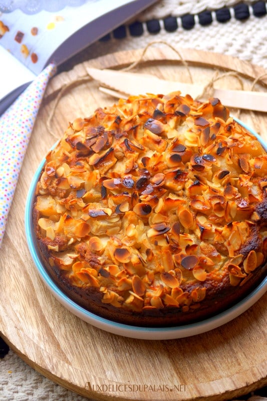 Gâteau aux poires et au mascarpone