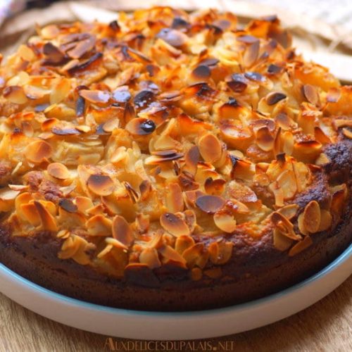 Gâteau aux poires et au mascarpone