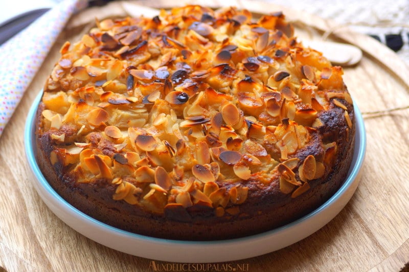 Gâteau aux poires et au mascarpone