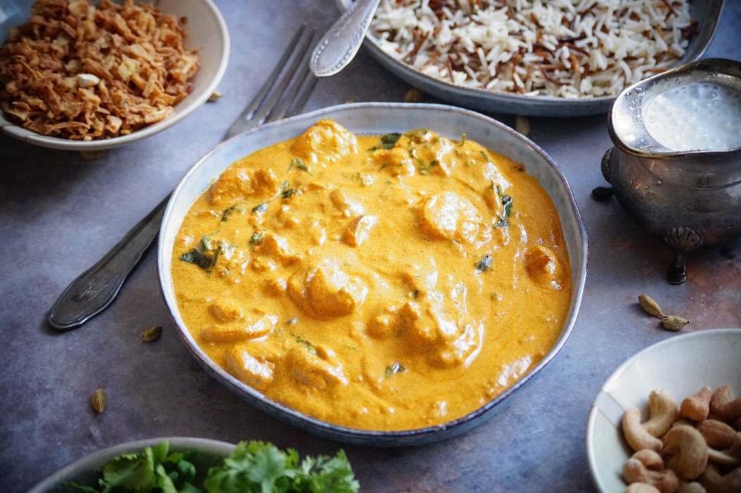 Curry De Crevettes Au Lait De Coco A L Indienne Aux Delices Du