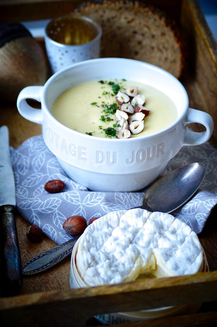 Soupe de panais aux pommes de terre