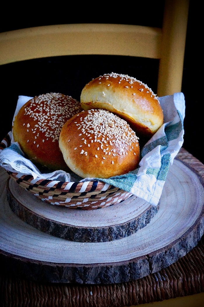 Petits pains à burger briochés façon Blend au Thermomix • Yummix !