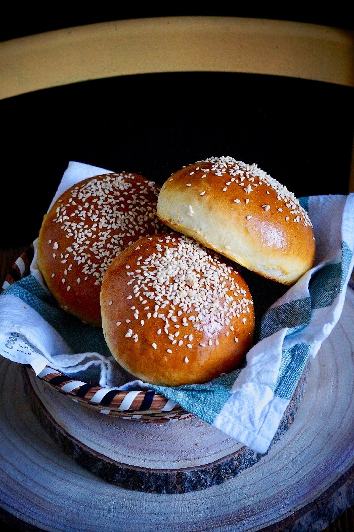 Pains à burgers brioché extra moelleux (Buns)