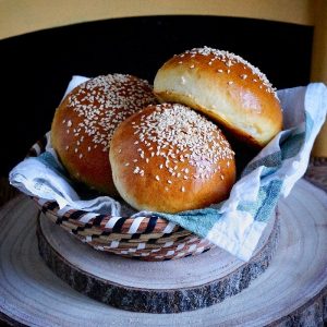 Pains à burgers brioché extra moelleux (Buns)