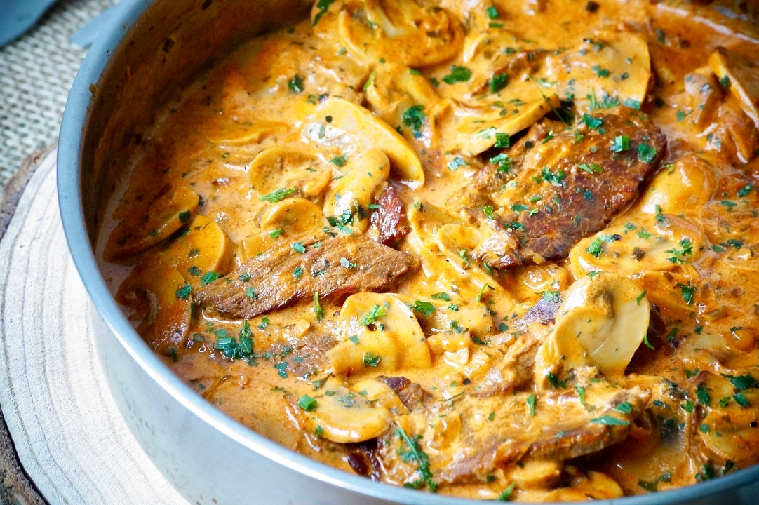 Boeuf stroganoff recette de Alain Ducasse