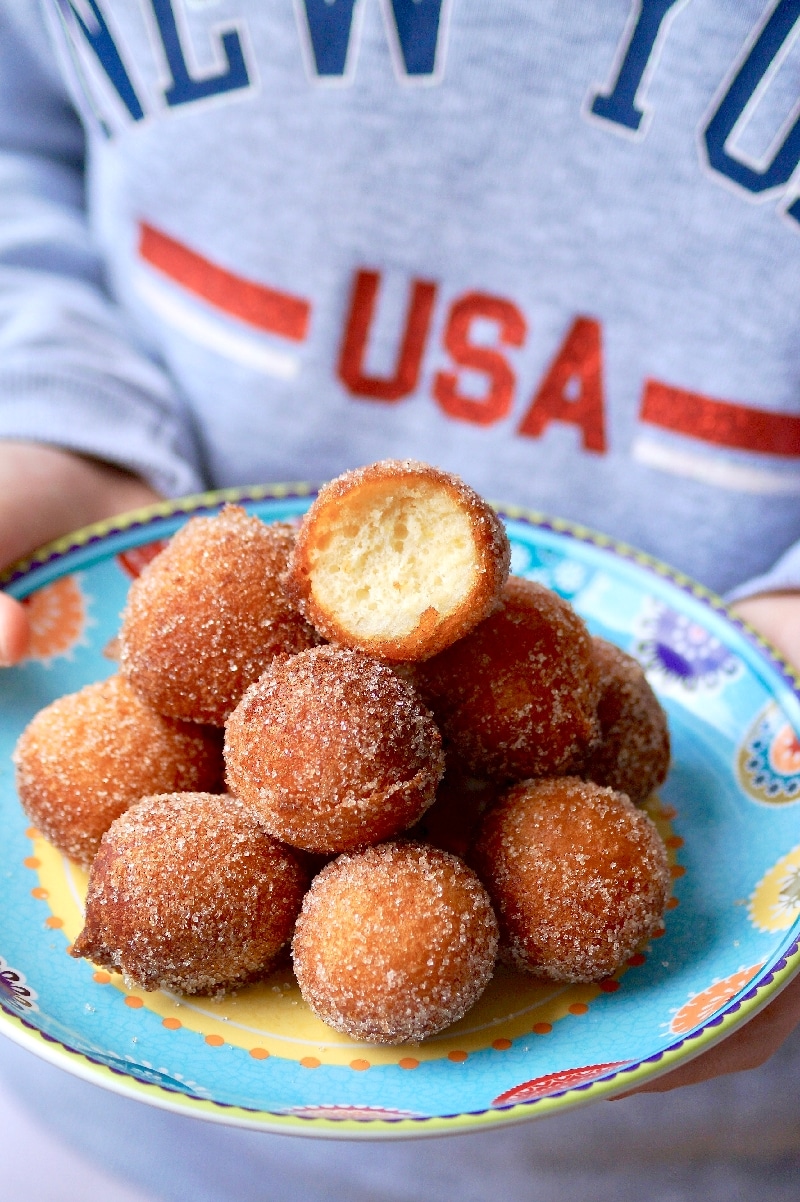 Beignets de Carnaval au fromage blanc